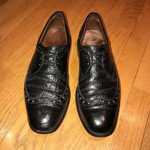 Allen Edmonds Sharkskin Nassau Oxford Dress Shoe